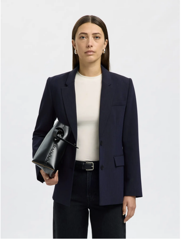 Rita Classic Blazer - Dark Sapphire   - Image 2
