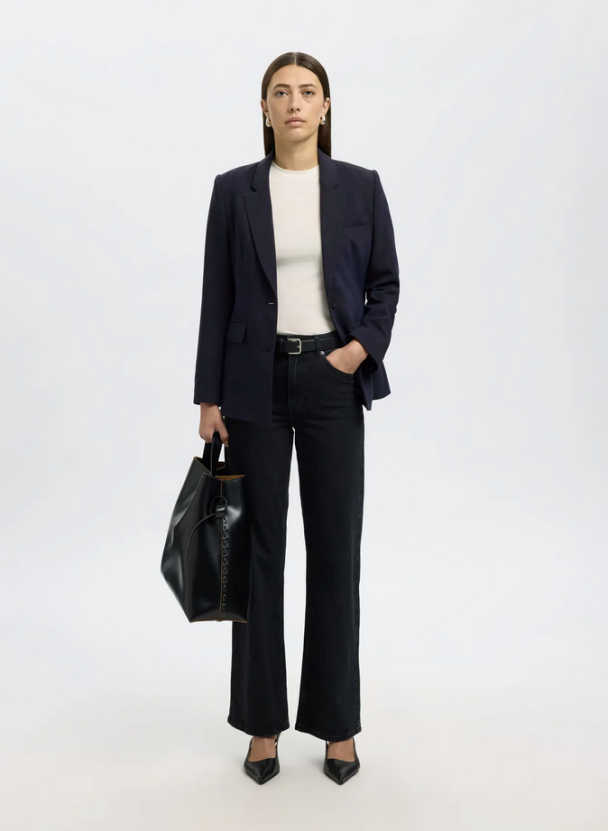 Rita Classic Blazer - Dark Sapphire   - Image 4