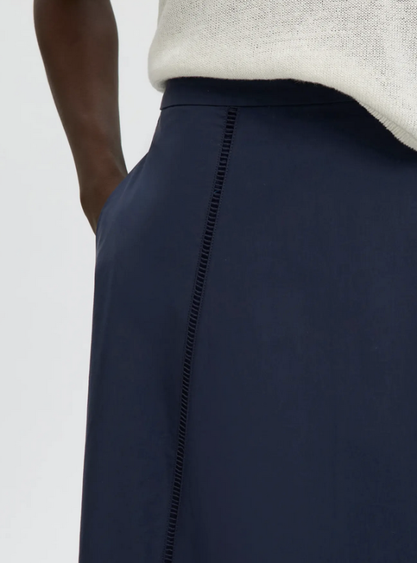 Delia Ankle Ladder Skirt - Dark Sapphire  - Image 6