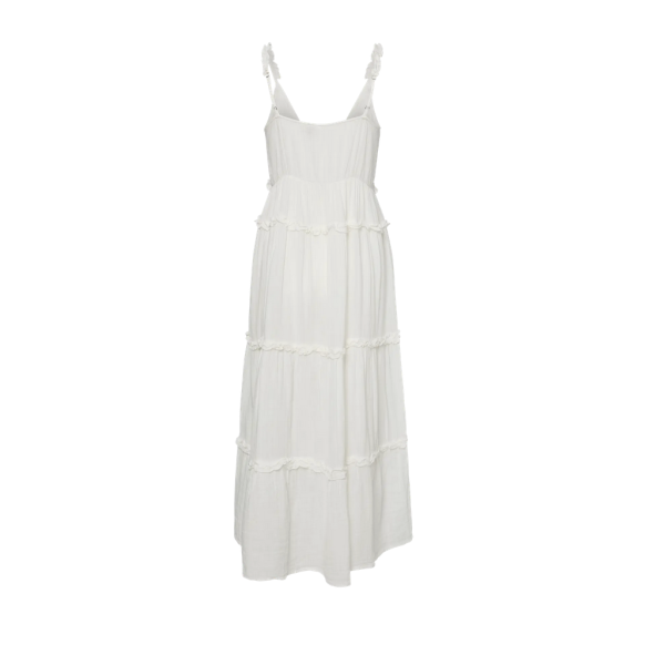 Anini Ankle Dress - White