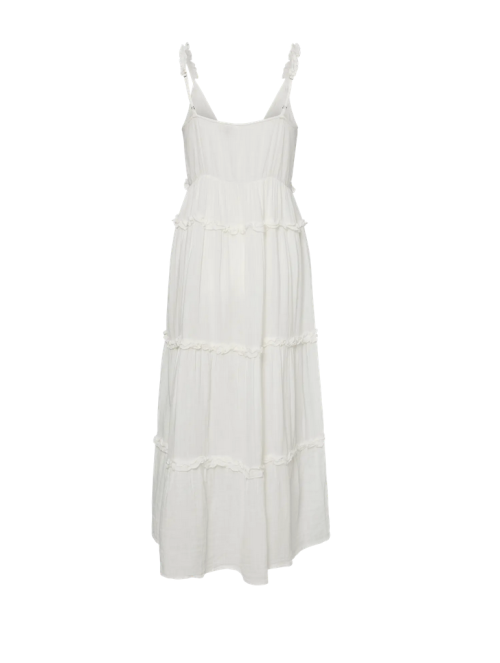 Anini Ankle Dress - White