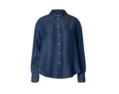 Janna-Viva Shirt - Medium Blue Denim 
