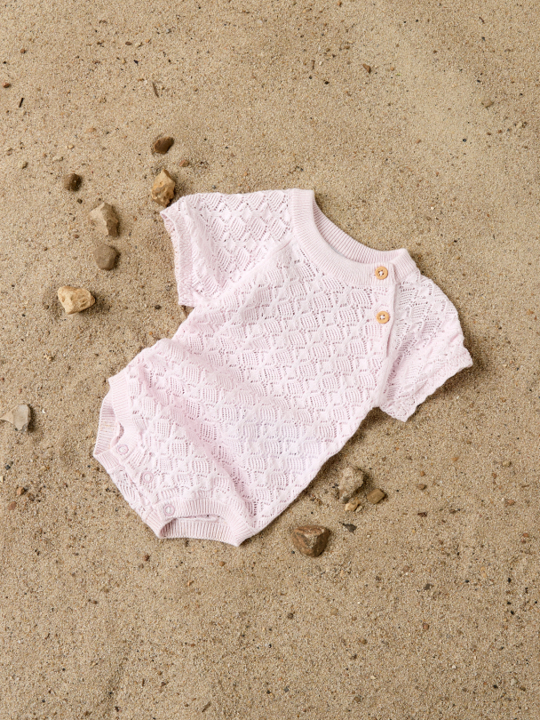 NBFJENNY SS KNIT ROMPER - Image 3