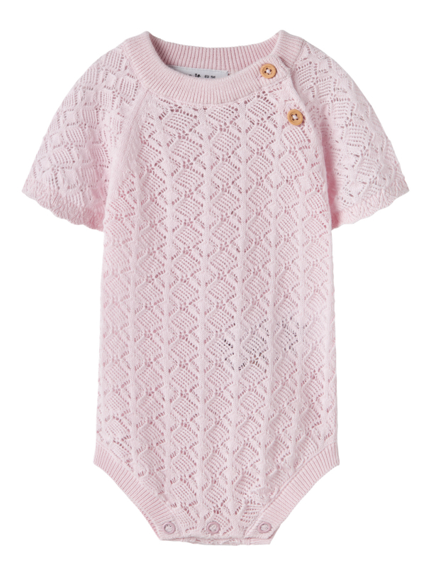 NBFJENNY SS KNIT ROMPER - Image 1
