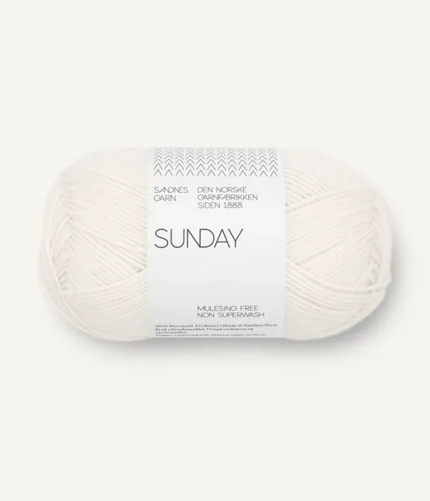 Sunday Hvit 1001