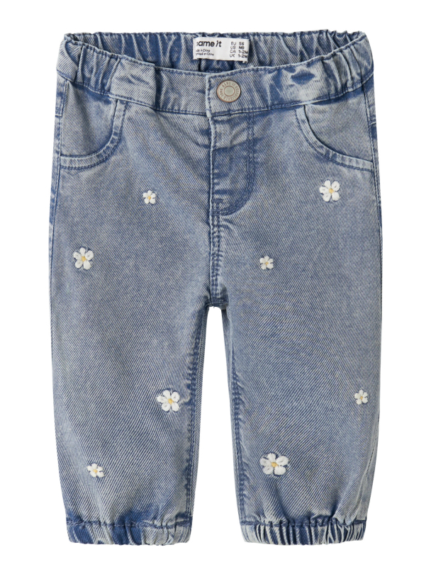 NBFROSE MOM R EMB JEANS 5321-YB H - Image 1