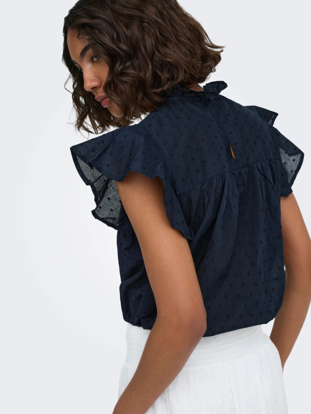 ONLKATTI S/S DOBBY TOP WVN NOOS - Image 2