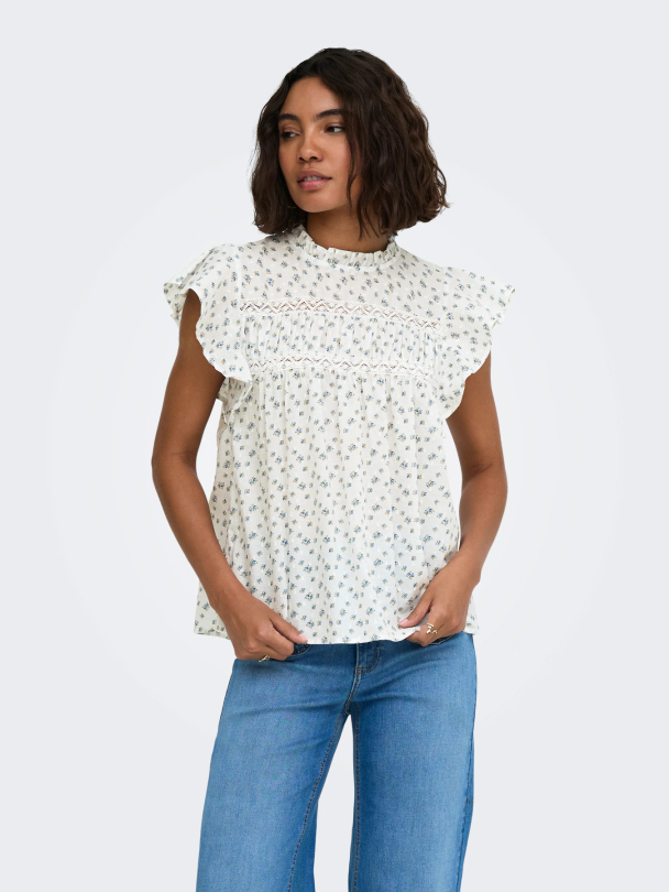 ONLKATTI S/S DOBBY TOP WVN NOOS - Image 3
