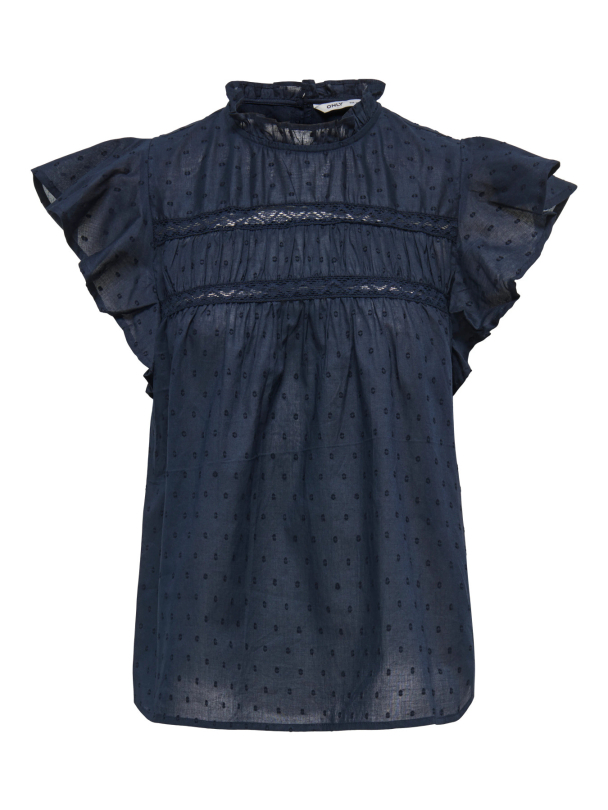 ONLKATTI S/S DOBBY TOP WVN NOOS - Image 1