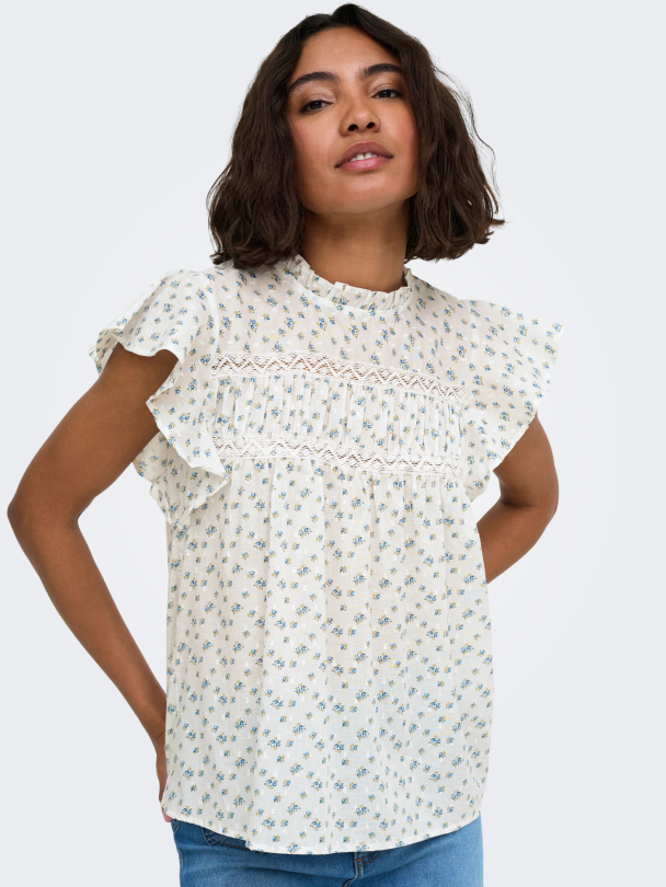 ONLKATTI S/S DOBBY TOP WVN NOOS - Image 5