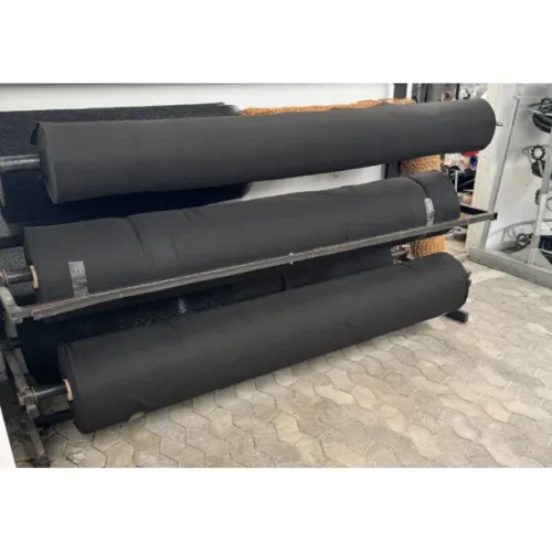 Sort Fibertex Underlagsduk / 2meters bredde