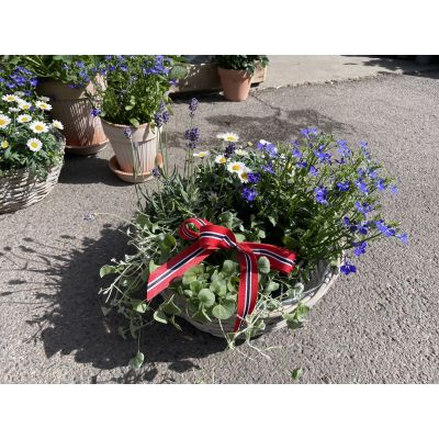 Blomster-kurv