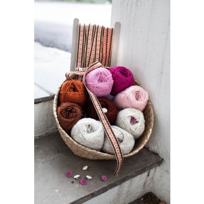 Fargeforslag 1 (rust/rosa) Kofte 