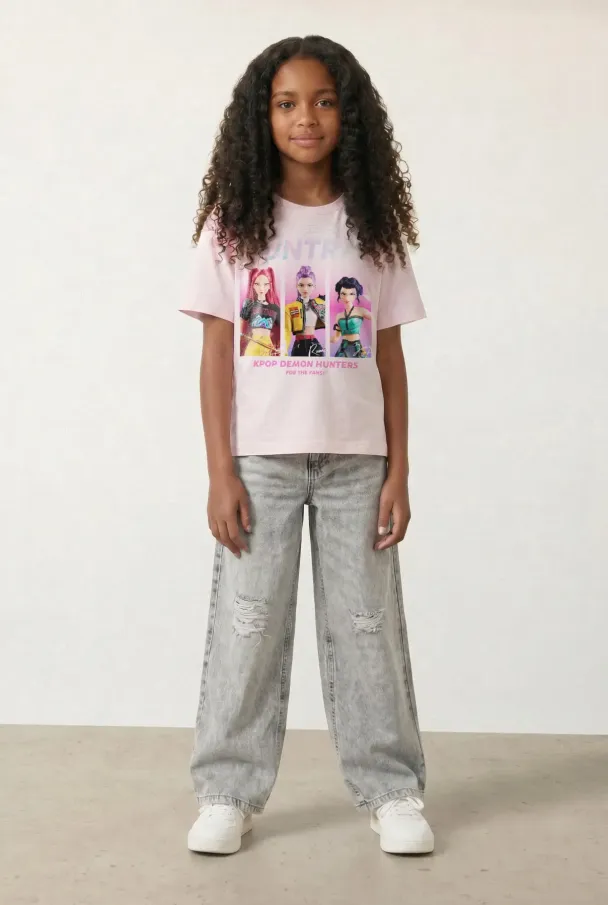 NKFmaja T-skjorte Rosa - Image 1