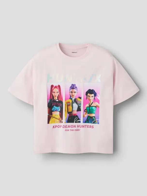 NKFmaja T-skjorte Rosa - Image 2
