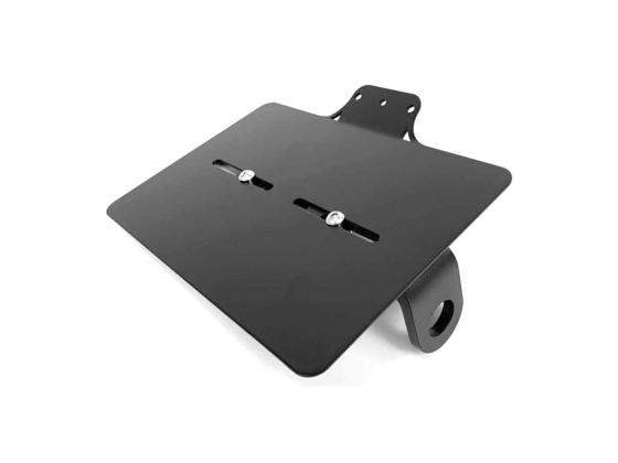 side mount license plate bracket