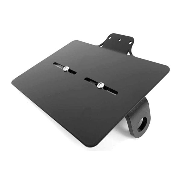 side mount license plate bracket