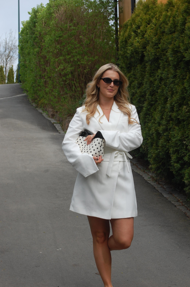 VMBECCA LS SHORT BELT BLAZER DRESS LCS - Image 2