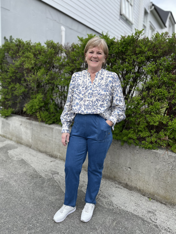 Cherry Berry Jeans 100613 Blå Denim - Image 1