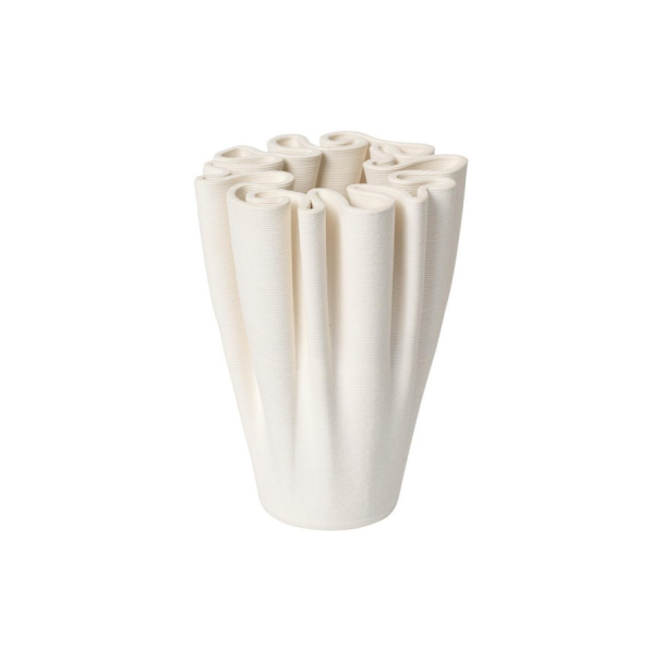  Dedali Vase - Small - Offwhite - Image 1