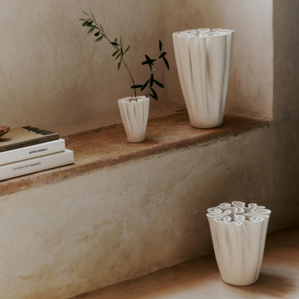  Dedali Vase - Small - Offwhite - Image 2
