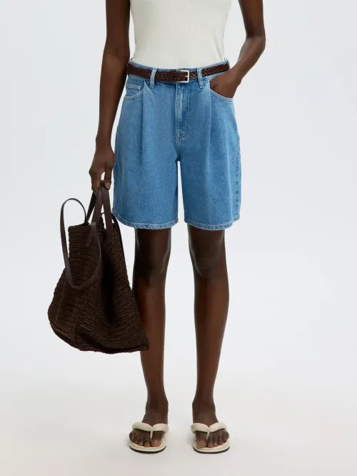 Merle-Kori Denim Shorts
