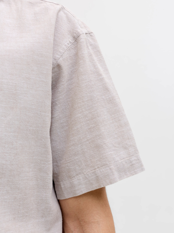 JJESUMMER LINEN BLEND RESORT SHIRT SS SN - Image 5