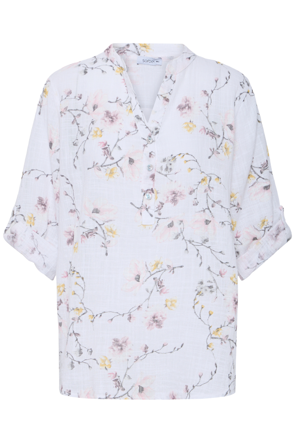 SBXalexa Bluse Hvit - Image 2