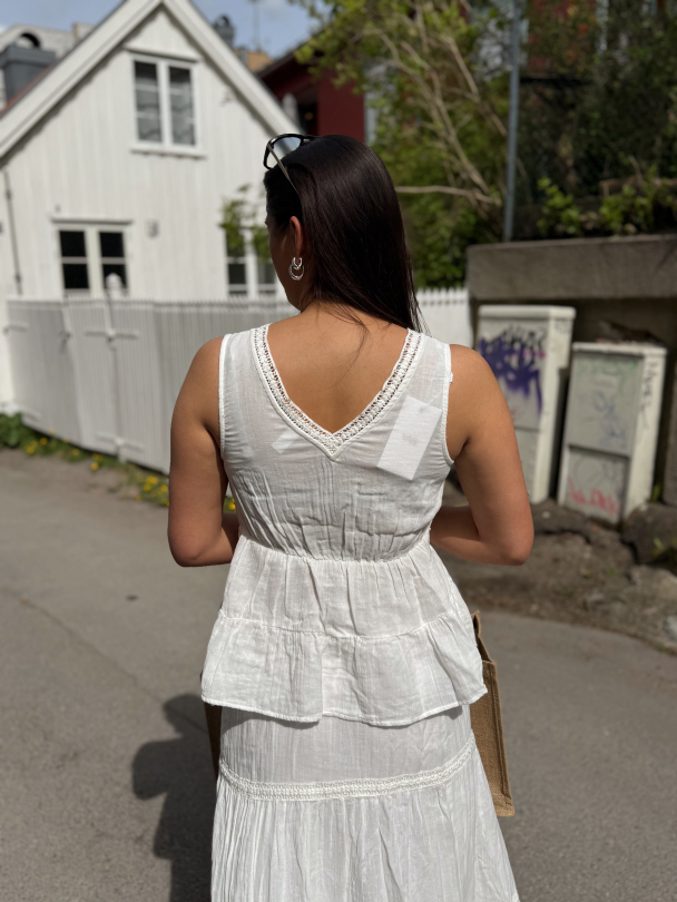 Anini Top - White  - Image 6