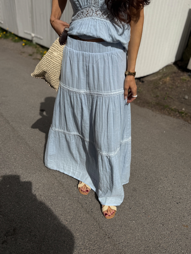 Anini Ankle Skirt - Skyway - Image 1