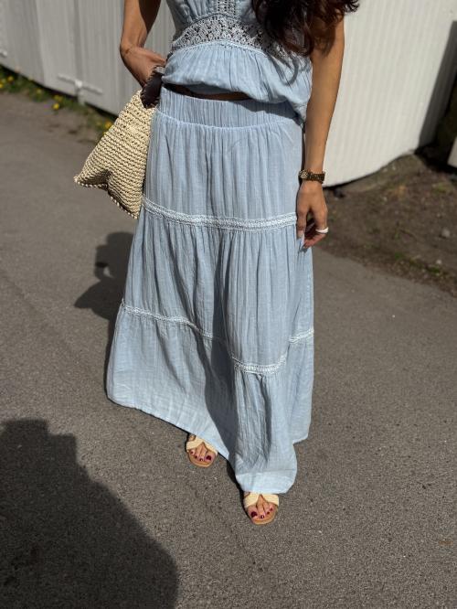 Anini Ankle Skirt - Skyway