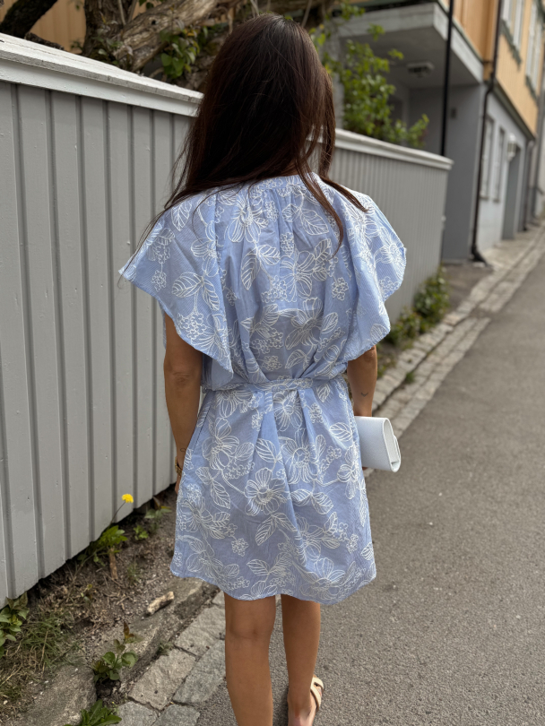 Aubrey Dress - Cashmere Blue - Image 4