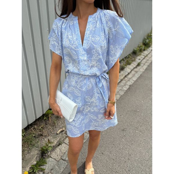 Aubrey Dress - Cashmere Blue