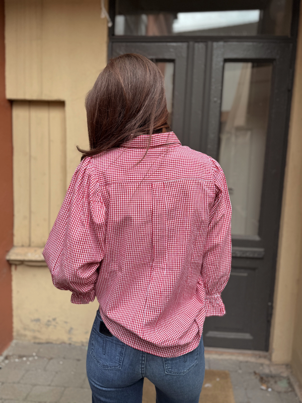 Amy Blouse - Tuscany Red  - Image 4