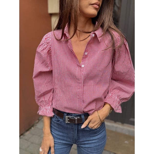Amy Blouse - Tuscany Red 