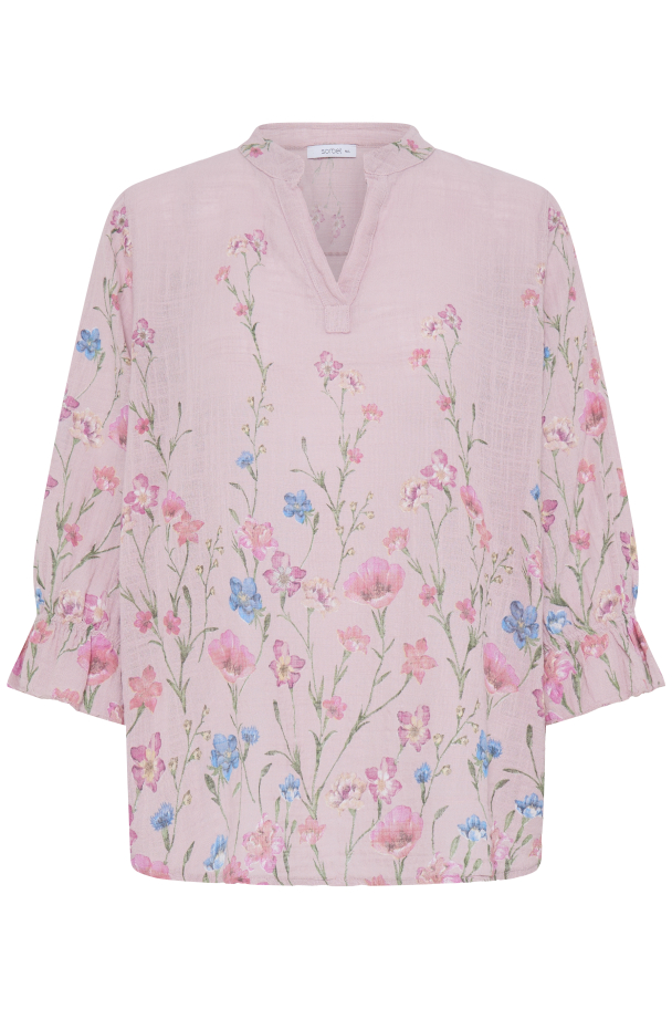SBXalexa FBO Bluse Blomster Rosa - Image 3