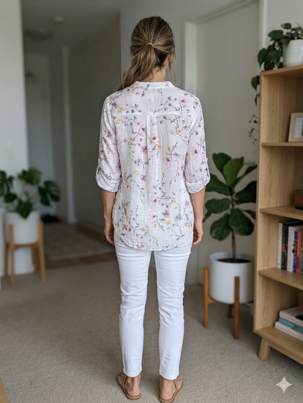 SBXalexa Bluse Hvit - Image 5