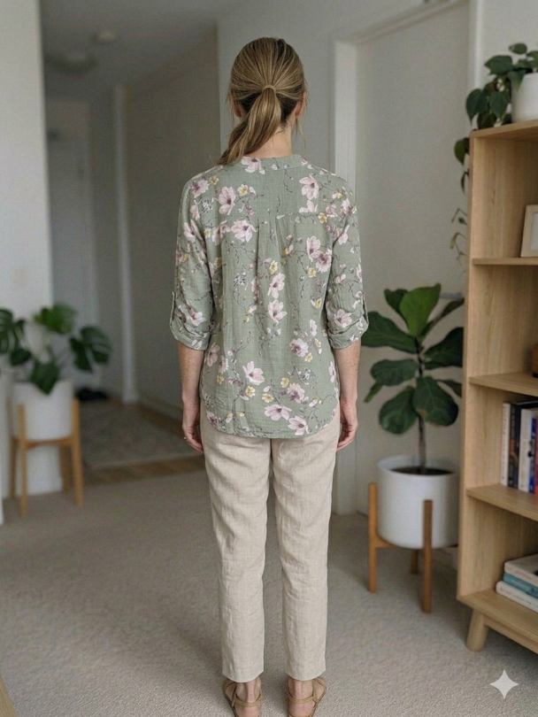 SBXalexa Bluse Grønn - Image 5