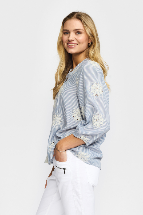 Caro Bluse Blå - Image 2