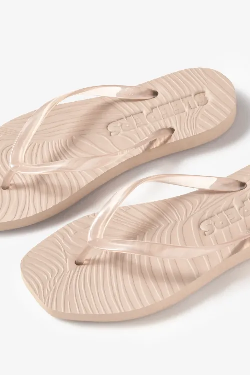 Tapered Eggnog Trans Flip Flop