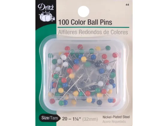 44  Color Ball Pins 