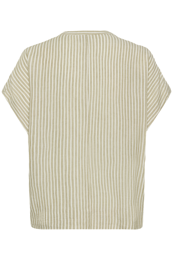 KAmilia Topp Lin Striper - Image 2