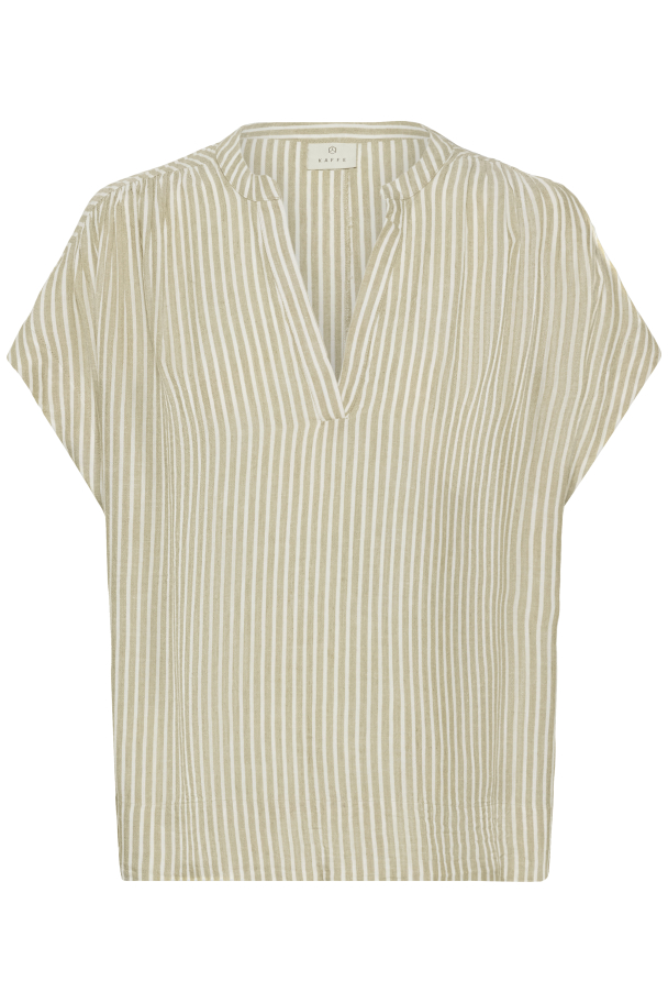 KAmilia Topp Lin Striper - Image 1