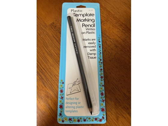 C97  TemplateThe Transfer Pencil that writes on plastic