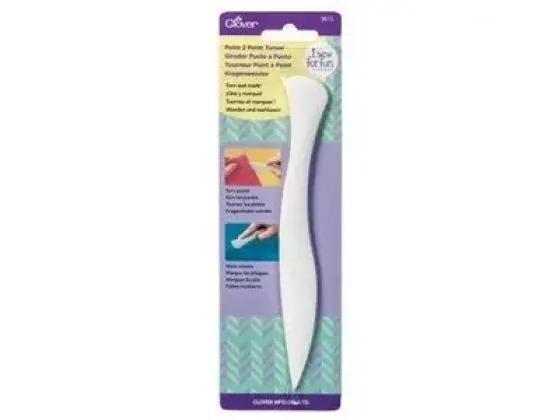 9613 Clover I Sew for Fun 2 Point Turner, white