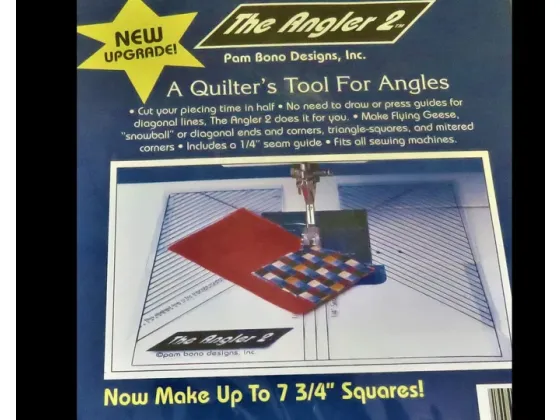 2146  The Angler 2 A Quilter's Tool for Angles 