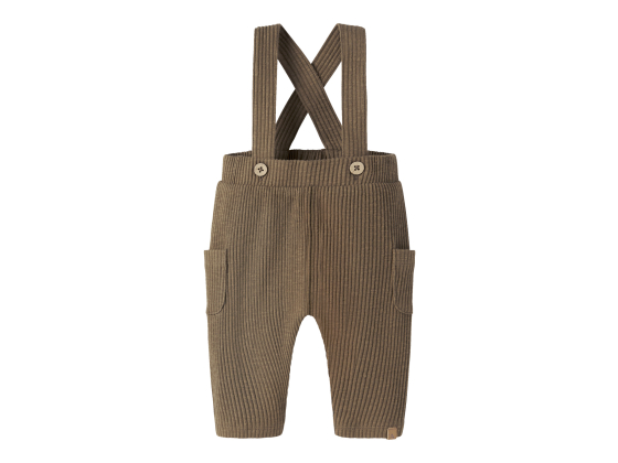 Rajo Loose Romper, Kangaroo - Lil' Atelier