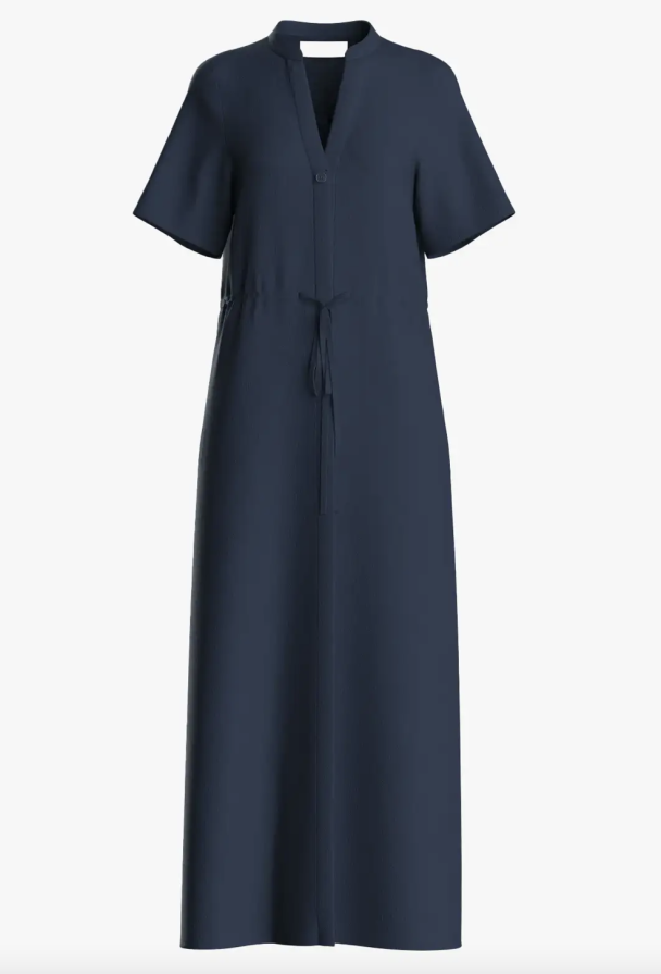 Viva-Damina Ankle Dress - Dark Sapphire - Image 1