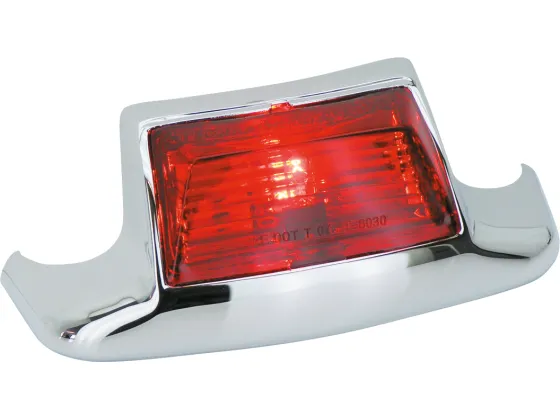 Red, bulb lighted, early style plug