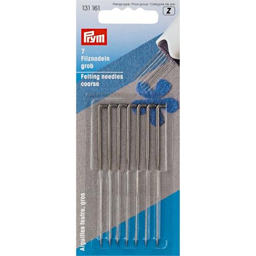 PRYM FILTENÅLER GROV - 7STK CA. 8CM